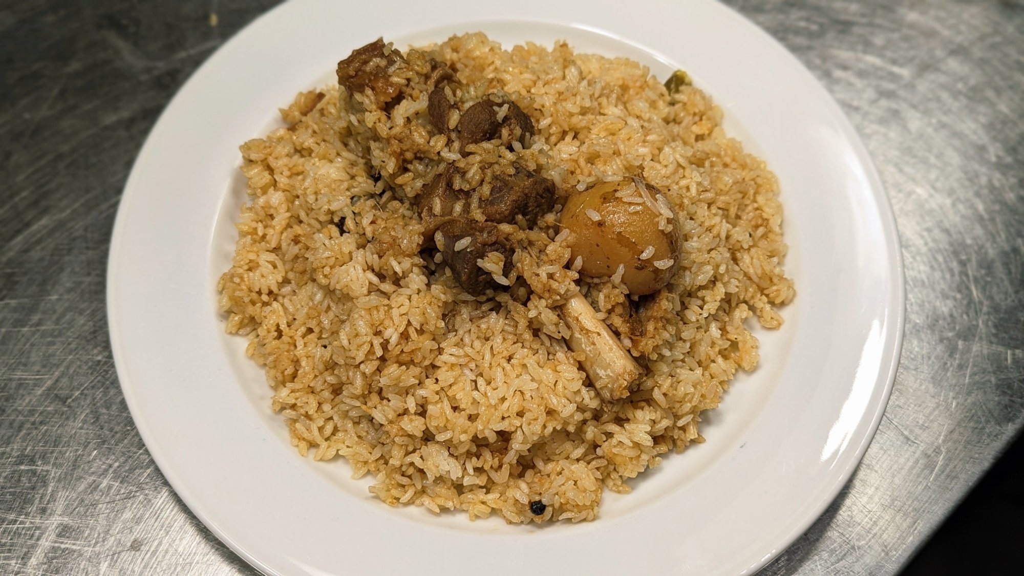 Mutton Biryani Plate